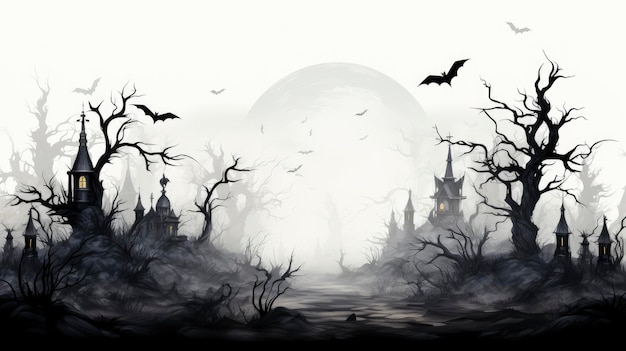 Halloween Back Drop thema evenement