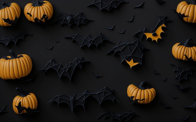 Halloween background black theme