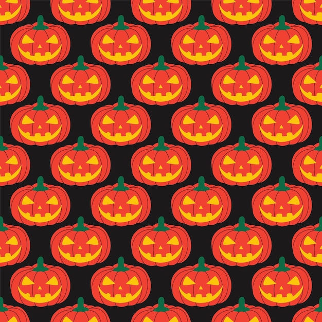 Photo halloween background fall watercolor seamless pattern