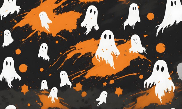 Photo halloween background illustration