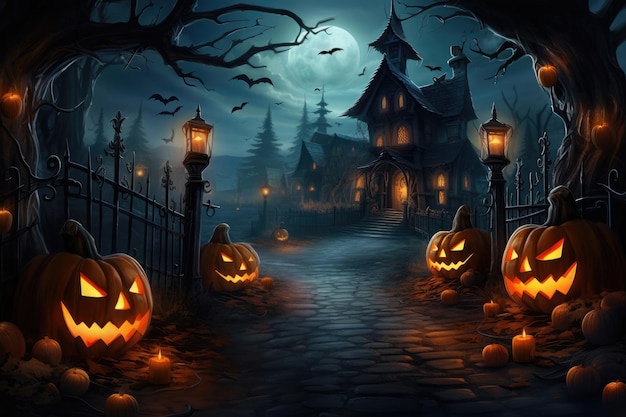 Halloween Background Image