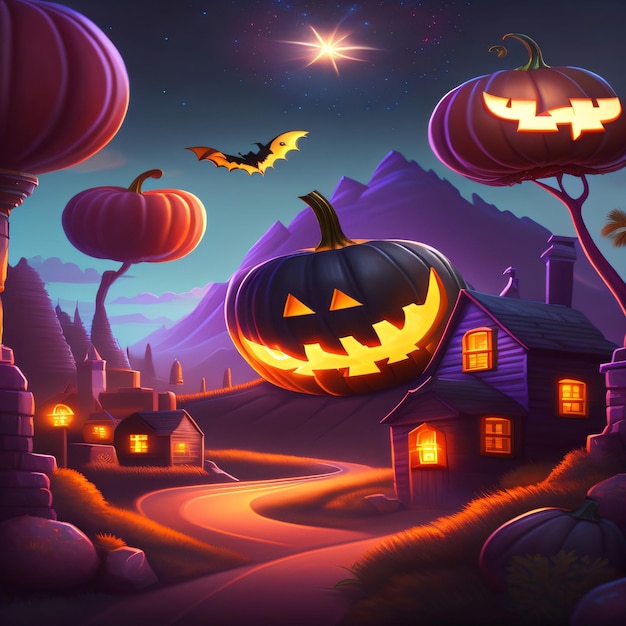 Halloween Background Spooky