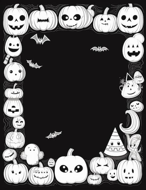 halloween background vector