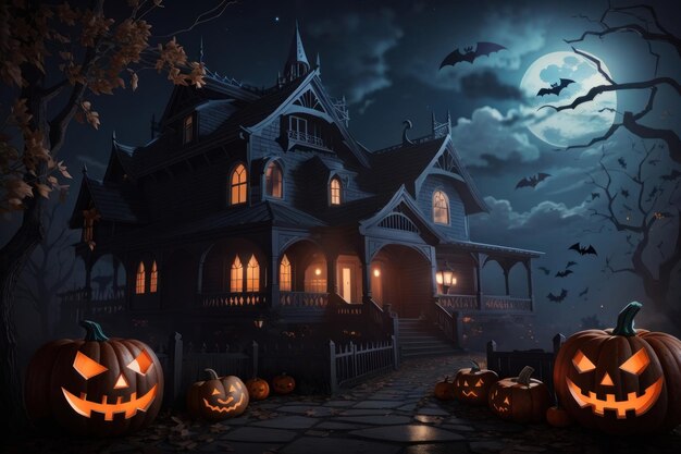 Photo halloween background wallpaper