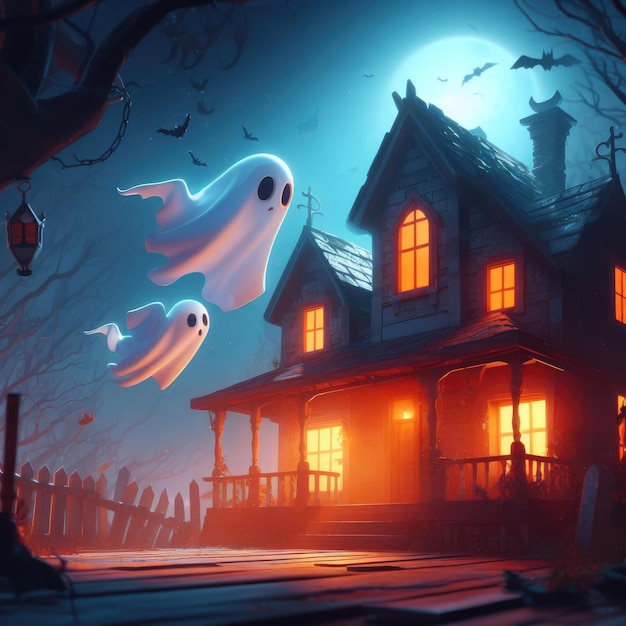 Halloween background for your design banners social media posts