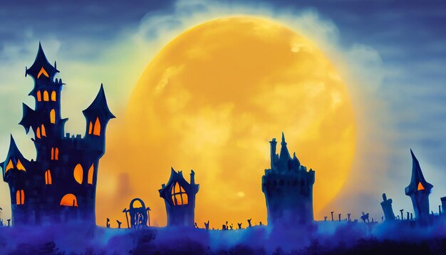 Halloween background