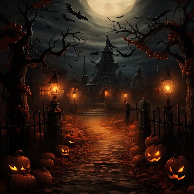 Halloween background