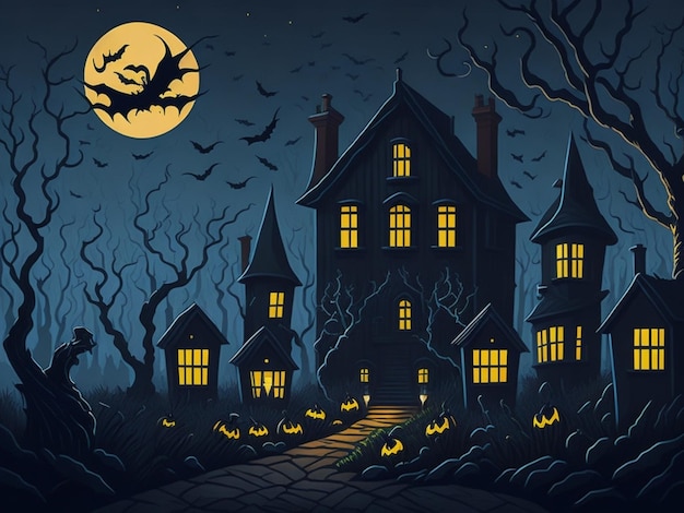 Halloween background