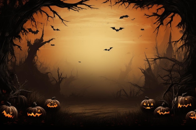 Photo halloween background