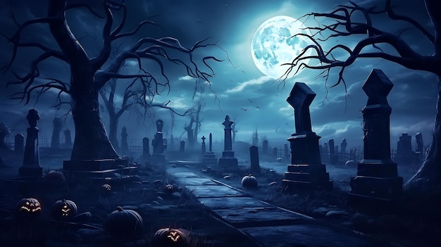 Photo halloween background