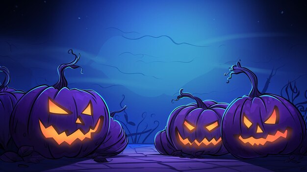 Photo halloween background