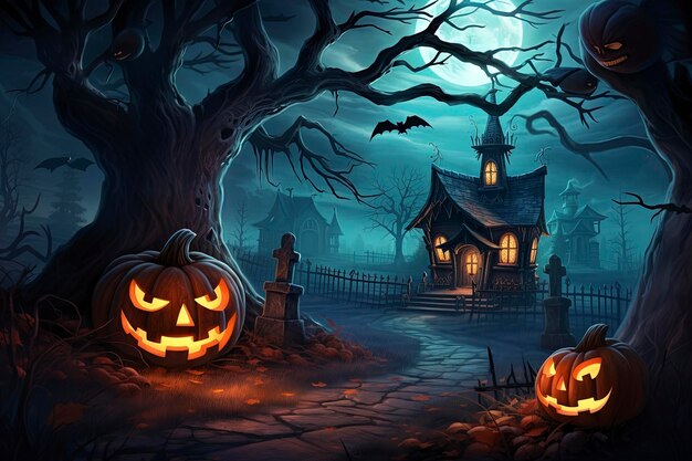 Halloween background