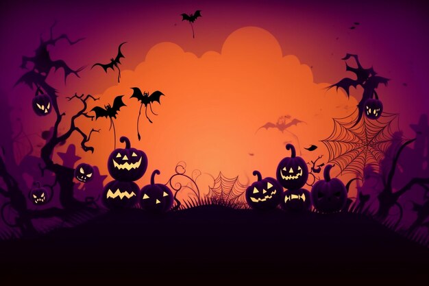 Photo halloween banner