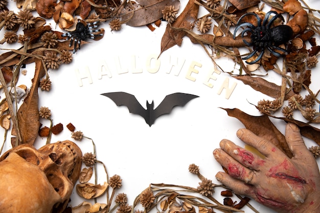 Halloween Bats on background