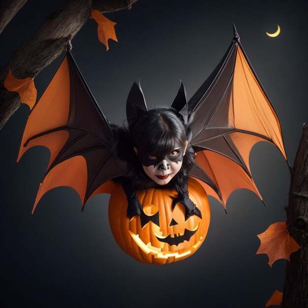 Foto pipistrelli di halloween