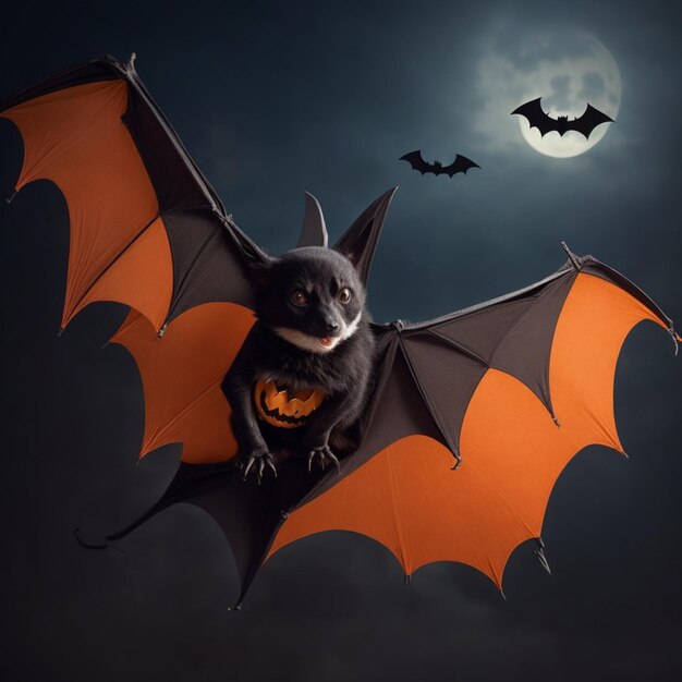 Foto pipistrelli di halloween