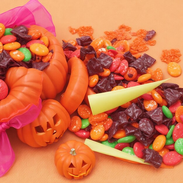 Фото Хэллоуинские конфеты