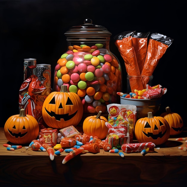 Photo halloween candy