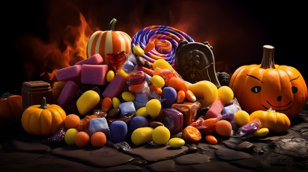 Photo halloween candys