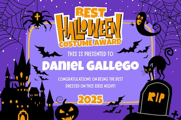 halloween card background design