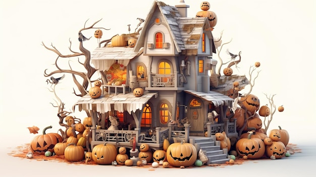 1095871 sunlight fantasy art sunset Halloween pumpkin artwork  morning darkness screenshot computer  Rare Gallery HD Wallpapers