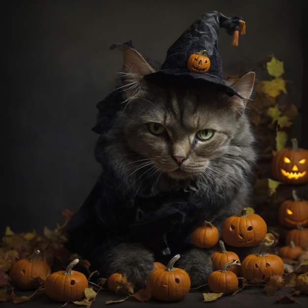 halloween cat