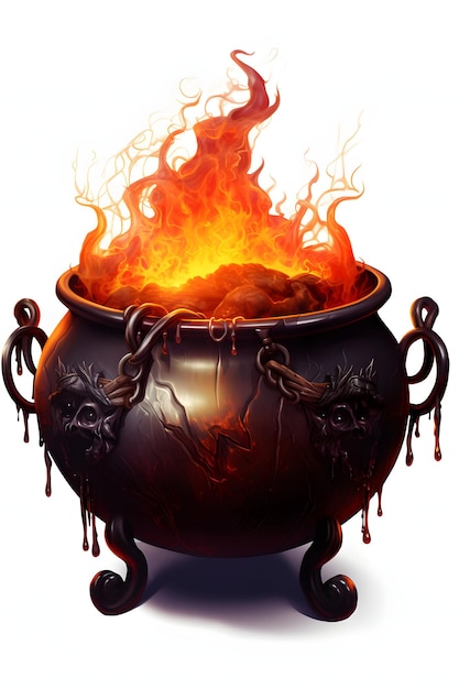 halloween cauldron