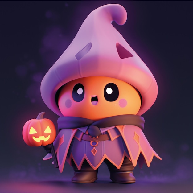 halloween character 3d