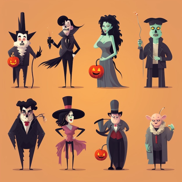 halloween characters