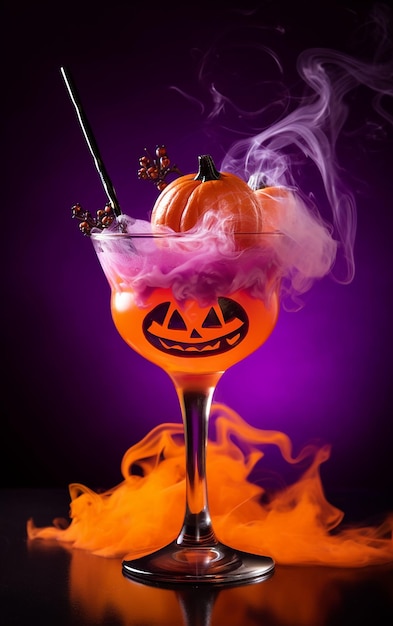 Halloween cocktail