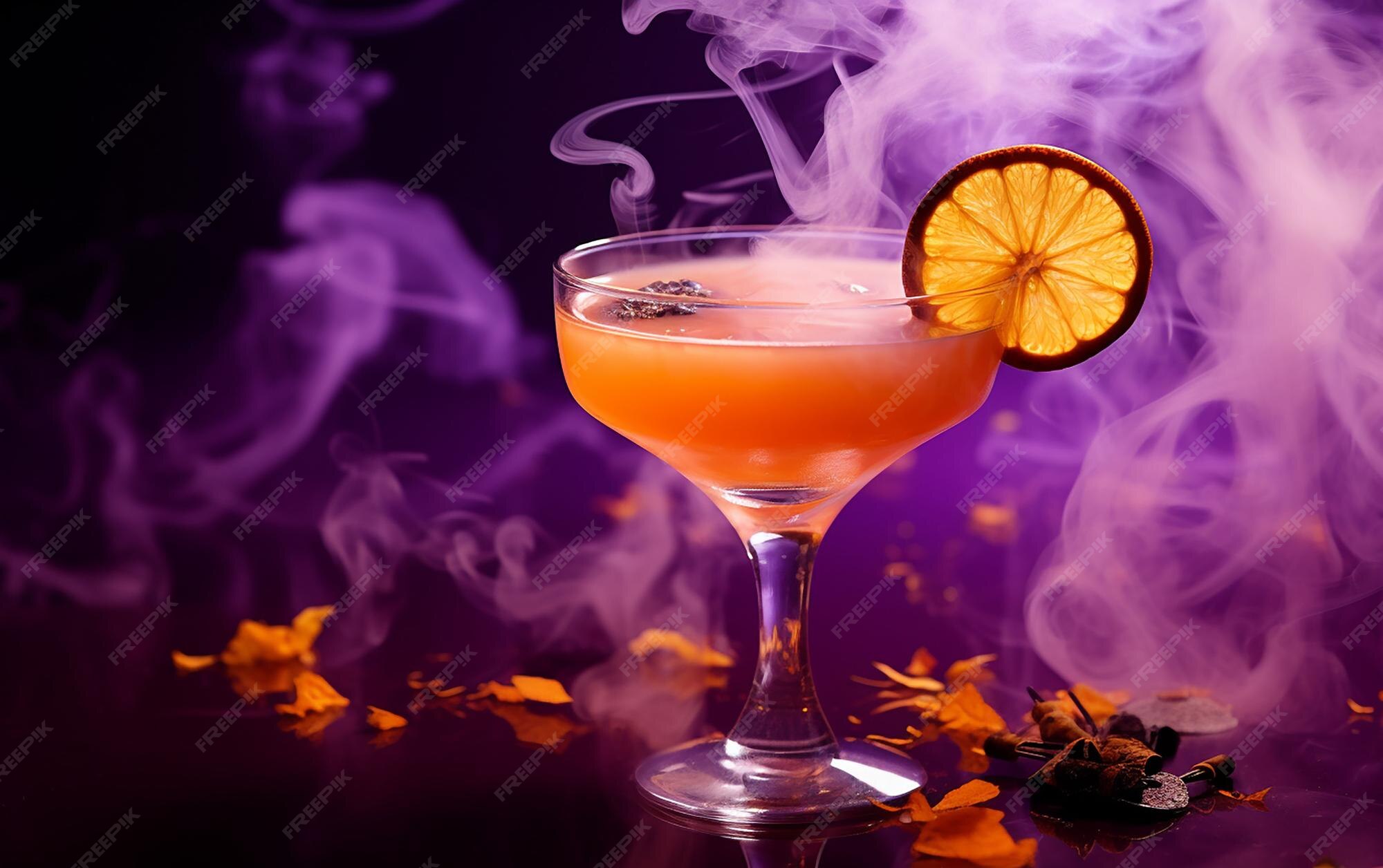 premium-ai-image-halloween-cocktail