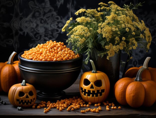 Foto composizione di halloween