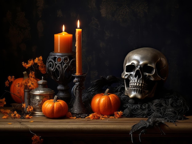 Halloween composition