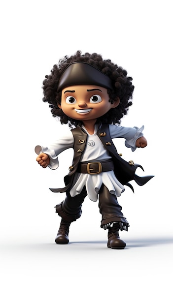 Halloween Costume for Boy 3D cartoon Pirate