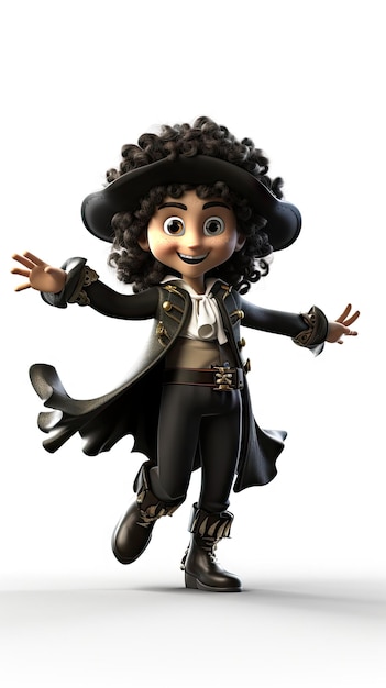 Halloween Costume for Boy 3D cartoon Pirate