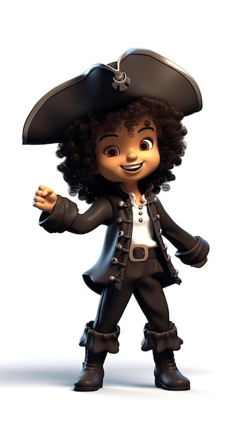 Halloween Costume for Boy 3D cartoon Pirate