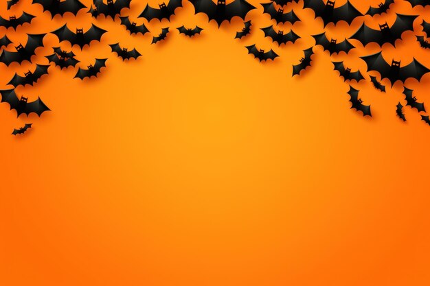 Halloween day on the abstract background