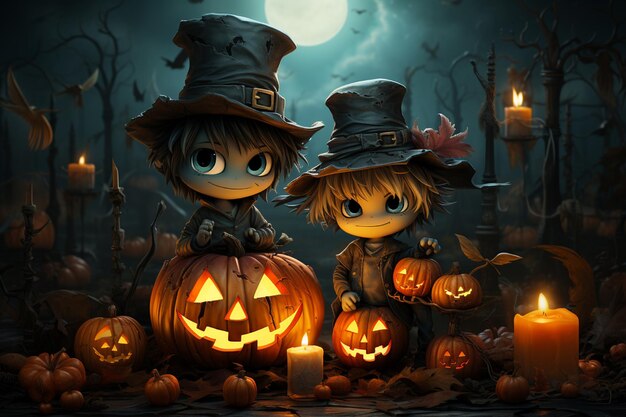 Halloween day background