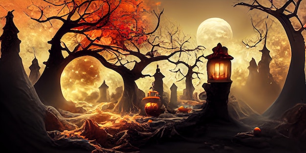 Photo halloween day eyes of jack o' lanterns trick or treating samhain all hallows' eve all saints' eve all hallowe'en spooky horror ghost demon background october 31