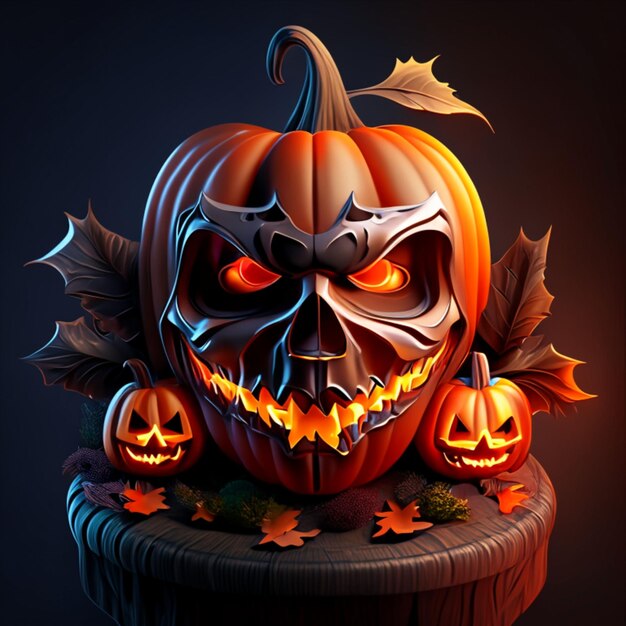 Premium AI Image Halloween Day