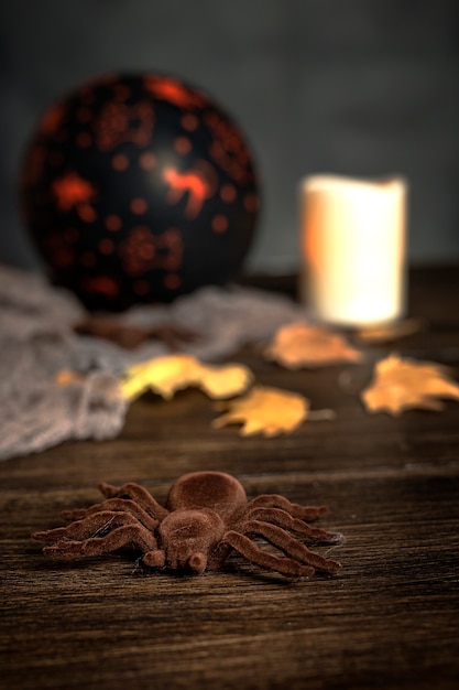 Halloween decoration background