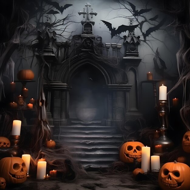 Halloween Digital Backdrops Background