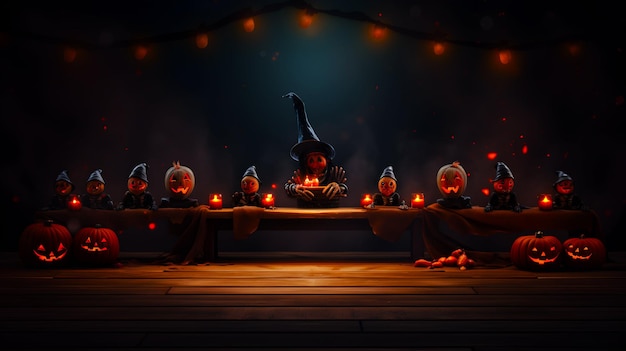 Halloween donkere achtergrondfoto