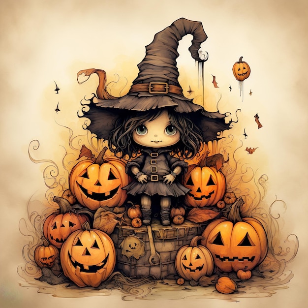 Halloween drawings for kids