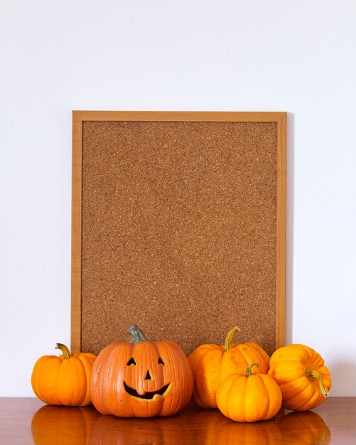 Halloween empty photo frame