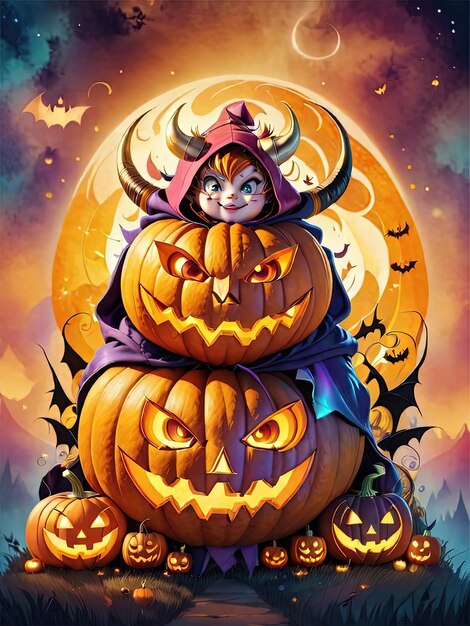 Halloween Enchantment Pumpkin Hoodies Witchy Magic and Batthemed Tshirts