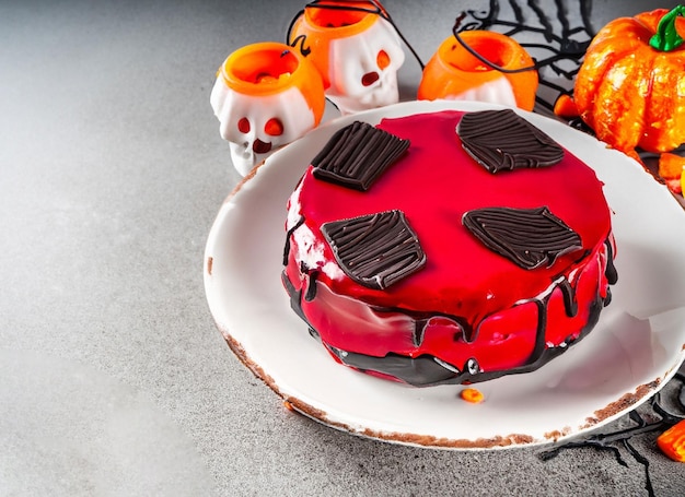 Halloween enge bloedcake met kopie