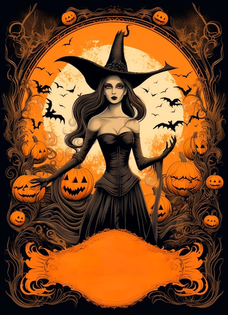 Halloween event flyer