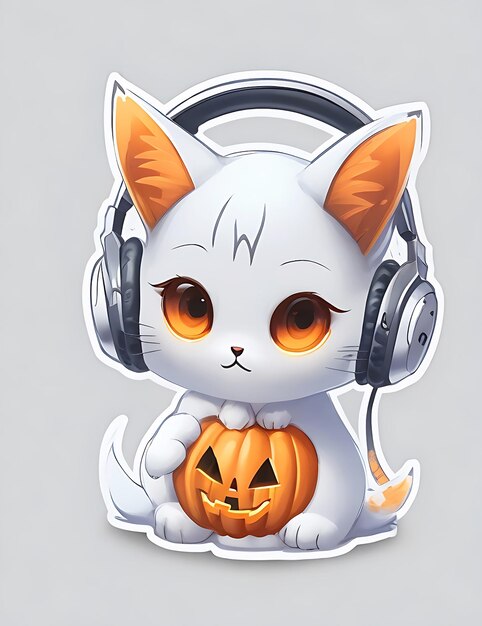 Halloween fanny cat Ai-generator