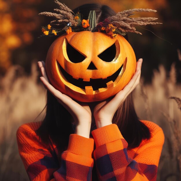 Halloween feest achtergrond voor sociale media post en banners